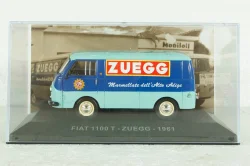 Fiat 1100 T van Zuegg year 1961 turquoise/blue, Altaya 1:43