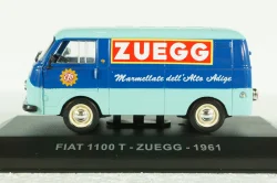 Fiat 1100 T van Zuegg year 1961 turquoise/blue, Altaya 1:43