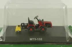 МТЗ-132, Беларус-132 трактор 1992, красный, ТРАКТОРЫ история,люди,машины (Hachette) №94 1:43