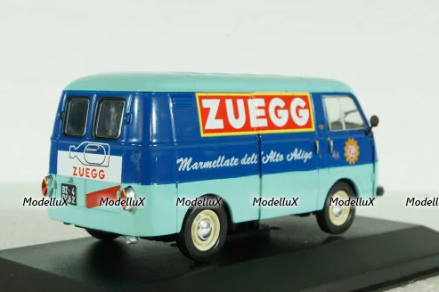 Fiat 1100 T van Zuegg year 1961 turquoise/blue, Altaya 1:43