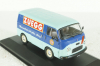 Fiat 1100 T van Zuegg year 1961 turquoise/blue, Altaya 1:43