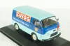 Fiat 1100 T van Zuegg year 1961 turquoise/blue, Altaya 1:43