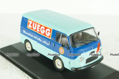 Fiat 1100 T van Zuegg year 1961 turquoise/blue, Altaya 1:43
