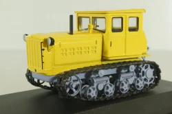 ДТ-54 трактор 1949, желтый, ТРАКТОРЫ история,люди,машины (Hachette) №2 1:43