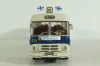 Berliet PBR 10, blue/white, AUTOBUS DAL MONDO, Hachette 1:43