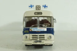 Berliet PBR 10, blue/white, AUTOBUS DAL MONDO, Hachette 1:43