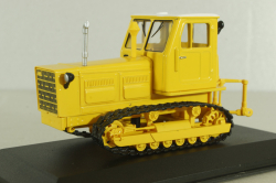 Т-4А трактор 1985, желтый, ТРАКТОРЫ история,люди,машины (Hachette) №132 1:43