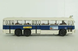 Berliet PBR 10, blue/white, AUTOBUS DAL MONDO, Hachette 1:43