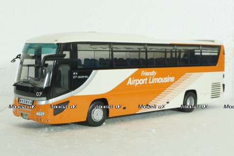 Hino Selega Airport Limousine Bus, 66110, Kyosho 1:43