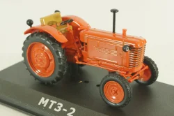МТЗ-2 трактор 1954, красный, ТРАКТОРЫ история,люди,машины (Hachette) №13 1:43