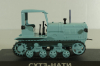 СХТЗ-НАТИ трактор 1937, голубой, ТРАКТОРЫ история,люди,машины (Hachette) №9 1:43