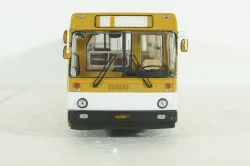 Лиаз-5256, охра с белой полосой, DEMPRICE 1:43 