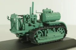 С-60 "Сталинец - 60" трактор 1933, зеленый, ТРАКТОРЫ история,люди,машины (Hachette) №76 1:43