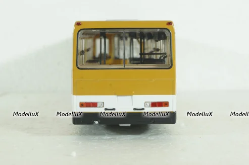 Лиаз-5256, охра с белой полосой, DEMPRICE 1:43 