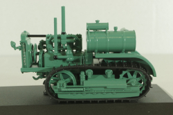 С-60 "Сталинец - 60" трактор 1933, зеленый, ТРАКТОРЫ история,люди,машины (Hachette) №76 1:43