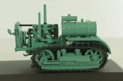 С-60 "Сталинец - 60" трактор 1933, зеленый, ТРАКТОРЫ история,люди,машины (Hachette) №76 1:43