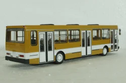Лиаз-5256, охра с белой полосой, DEMPRICE 1:43 