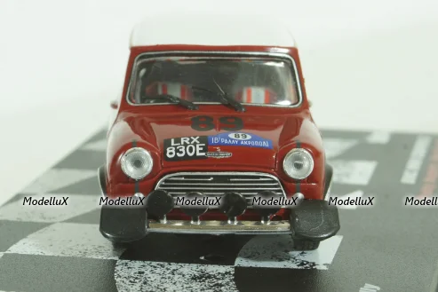 BMC Mini Cooper S #89, Acropolis Rally 1967, P.Hopkirk/Ron Crellin, Vencedores de Rally , Altaya 1:43