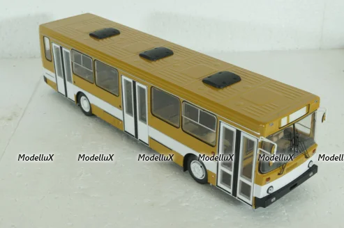 Лиаз-5256, охра с белой полосой, DEMPRICE 1:43 