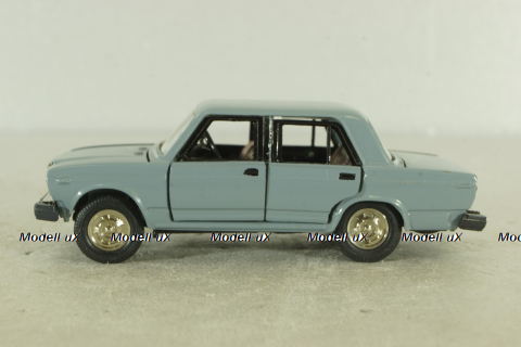 Ваз-2107, серый, Тантал/Радон 1:43