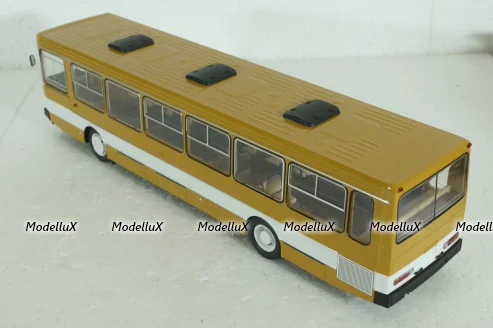 Лиаз-5256, охра с белой полосой, DEMPRICE 1:43 