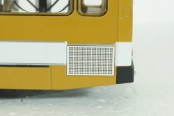 Лиаз-5256, охра с белой полосой, DEMPRICE 1:43 