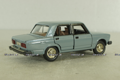 Ваз-2107, серый, Тантал/Радон 1:43