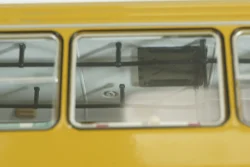 Лиаз-5256, охра с белой полосой, DEMPRICE 1:43 