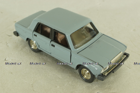 Ваз-2107, серый, Тантал/Радон 1:43