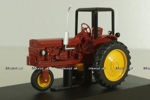 Т-28ХЗ трактор 1970, красный, ТРАКТОРЫ история,люди,машины (Hachette) №23 1:43