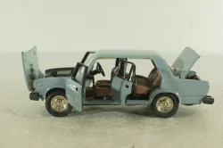 Ваз-2107, серый, Тантал/Радон 1:43