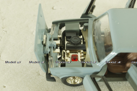 Ваз-2107, серый, Тантал/Радон 1:43