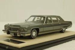 Cadillac Fleetwood 75 Limousine, Park Avenue Gray Poly, STM73102, Stamp Models 1:43