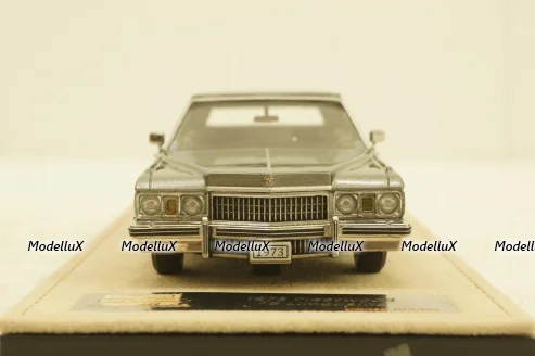 Cadillac Fleetwood 75 Limousine, Park Avenue Gray Poly, STM73102, Stamp Models 1:43
