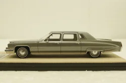 Cadillac Fleetwood 75 Limousine, Park Avenue Gray Poly, STM73102, Stamp Models 1:43