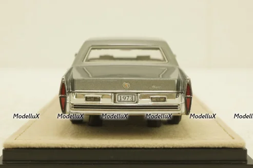 Cadillac Fleetwood 75 Limousine, Park Avenue Gray Poly, STM73102, Stamp Models 1:43