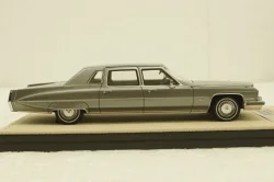 Cadillac Fleetwood 75 Limousine, Park Avenue Gray Poly, STM73102, Stamp Models 1:43
