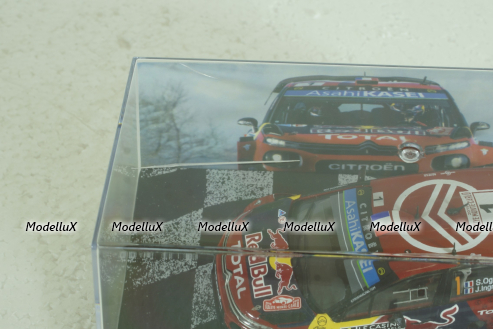 Citroen C3 WRC #1, Rally Monte Carlo 2019, Sebastian Ogier/Julien Ingrassia, Vencedores de Rally #6, Altaya 1:43 ( Чешская Серия) 