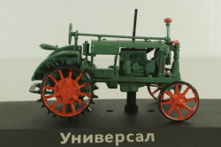 ВТЗ "Универсал" трактор 1934, зеленый, ТРАКТОРЫ история,люди,машины (Hachette) №4 1:43 Блистер вскрыт