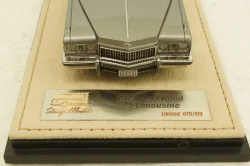 Cadillac Fleetwood 75 Limousine, Park Avenue Gray Poly, STM73102, Stamp Models 1:43