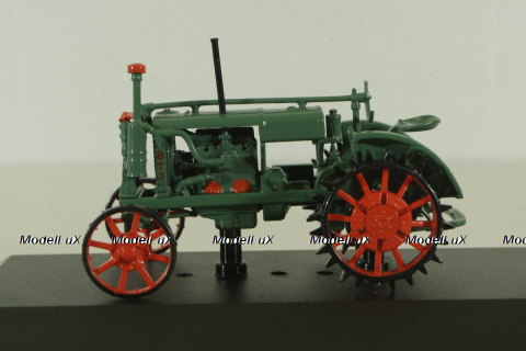 ВТЗ "Универсал" трактор 1934, зеленый, ТРАКТОРЫ история,люди,машины (Hachette) №4 1:43 Вариант 2 