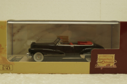 Cadillac Series 62 Convertible, open top, black, STM47303, Stamp Models 1:43