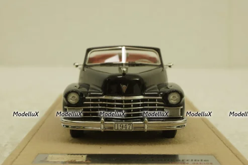 Cadillac Series 62 Convertible, open top, black, STM47303, Stamp Models 1:43