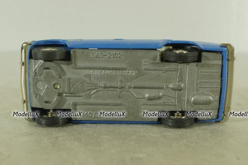 Ваз-2102 А11, синий, Тантал/Радон 1:43