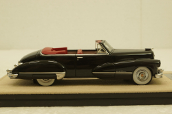 Cadillac Series 62 Convertible, open top, black, STM47303, Stamp Models 1:43