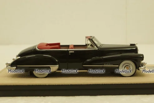 Cadillac Series 62 Convertible, open top, black, STM47303, Stamp Models 1:43