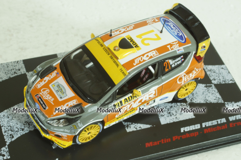 Ford Fiesta RS WRC #21, Rally Germany 2013, Martin Prokop/Michal Ernst, Vencedores de Rally #8, Altaya 1:43 ( Чешская Серия) с журналом!