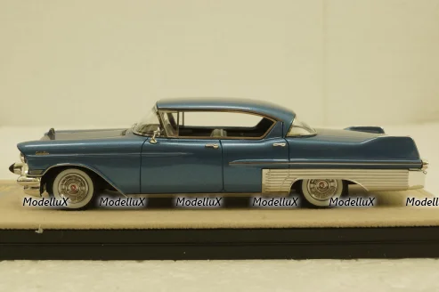 Cadillac Fleetwood Sixty Special, Bahama Blue Metallic,  1957, STM57201, Stamp Models 1:43 