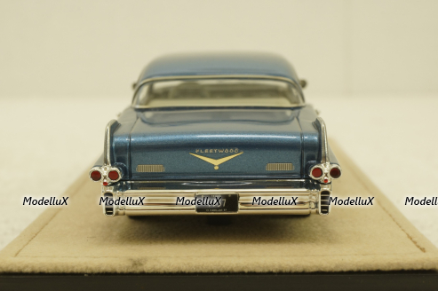 Cadillac Fleetwood Sixty Special, Bahama Blue Metallic,  1957, STM57201, Stamp Models 1:43 