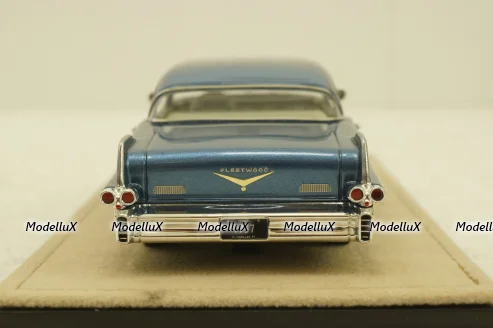 Cadillac Fleetwood Sixty Special, Bahama Blue Metallic,  1957, STM57201, Stamp Models 1:43 